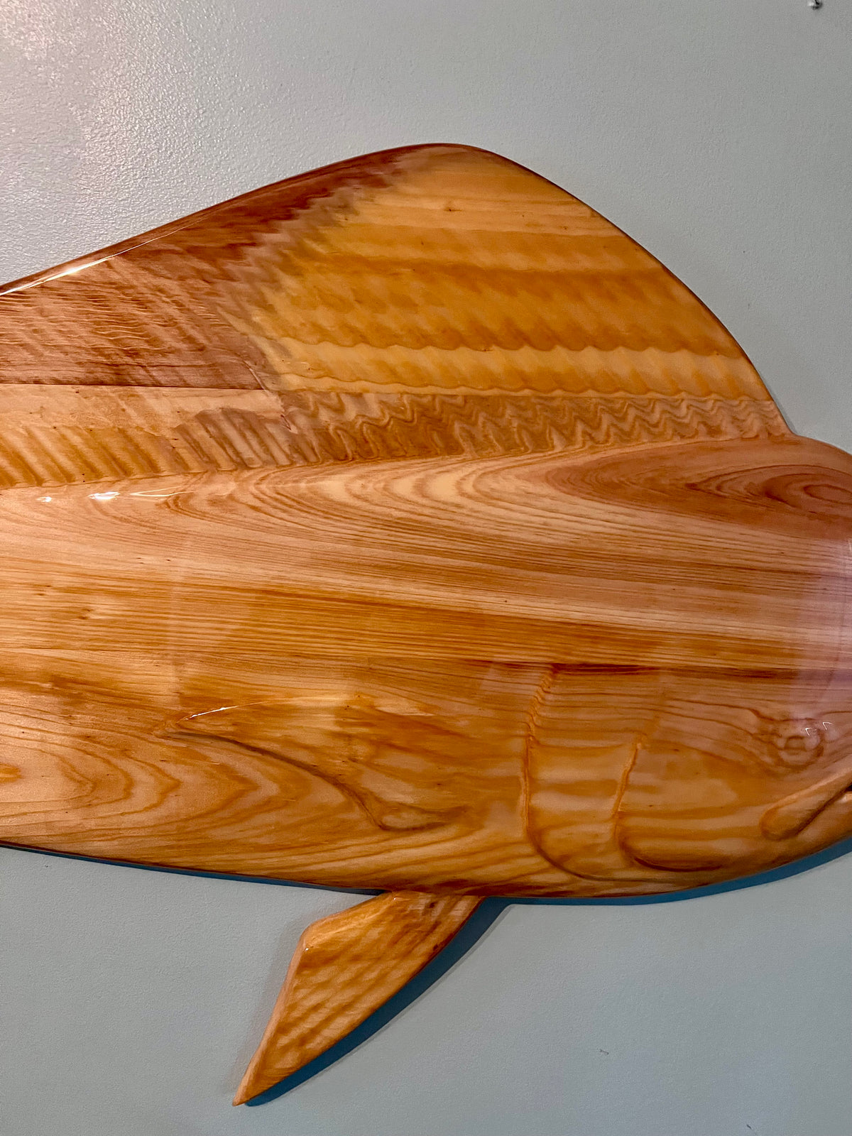 Cypress Mahi — Coastal Wall Sculpture